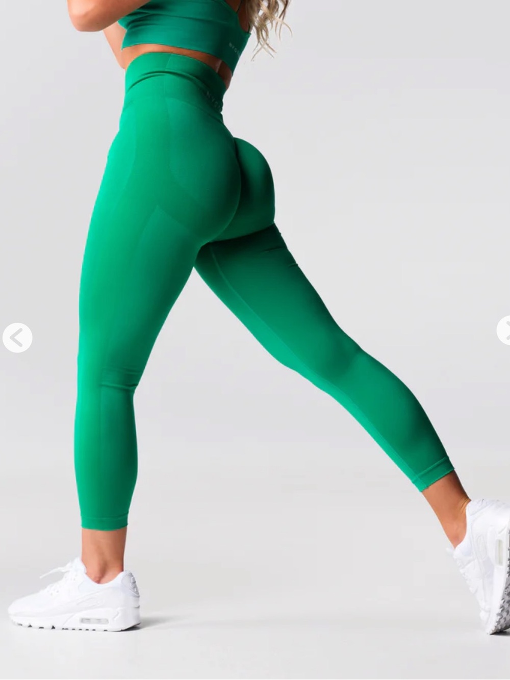 NVGTN Performance Seamless - Holly Green